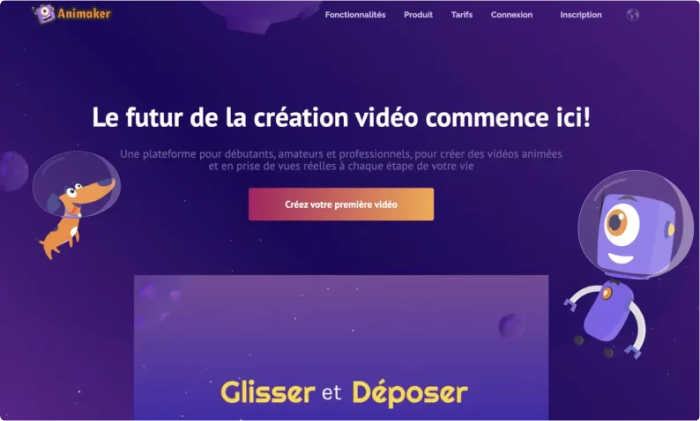 Animaker - outil pour faire une vidéo de présentation