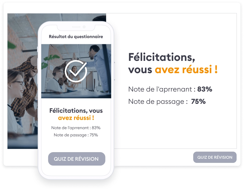 iSpring QuizMaker est un outil de sondage