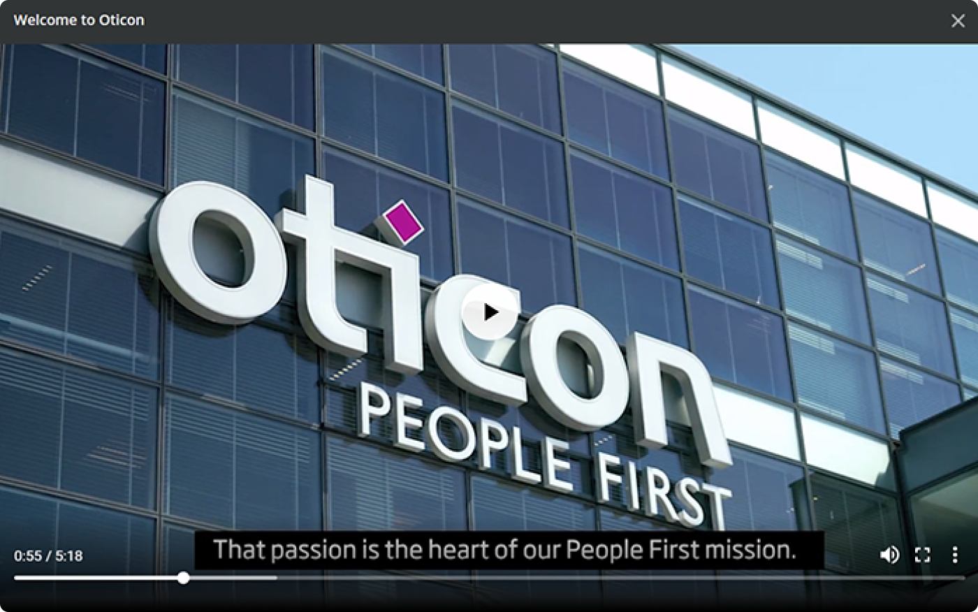 Engagement des collaborateurs d'Oticon