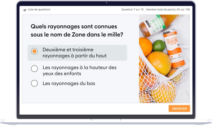 Outil de création de questionnaire en ligne iSpring QuizMaker