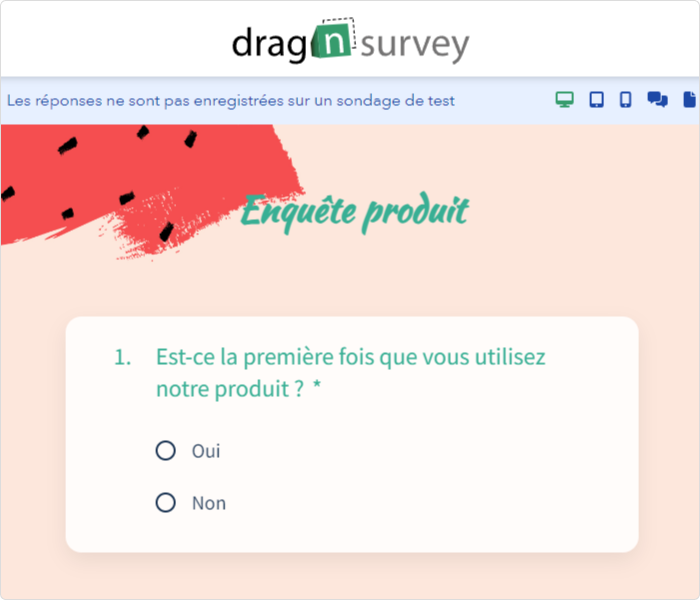 Drag’n Survey pour créer un questionnaire en ligne