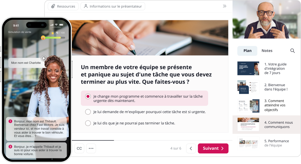 Partager des cours avec iSpring Learn pour devenir un organisme de formation