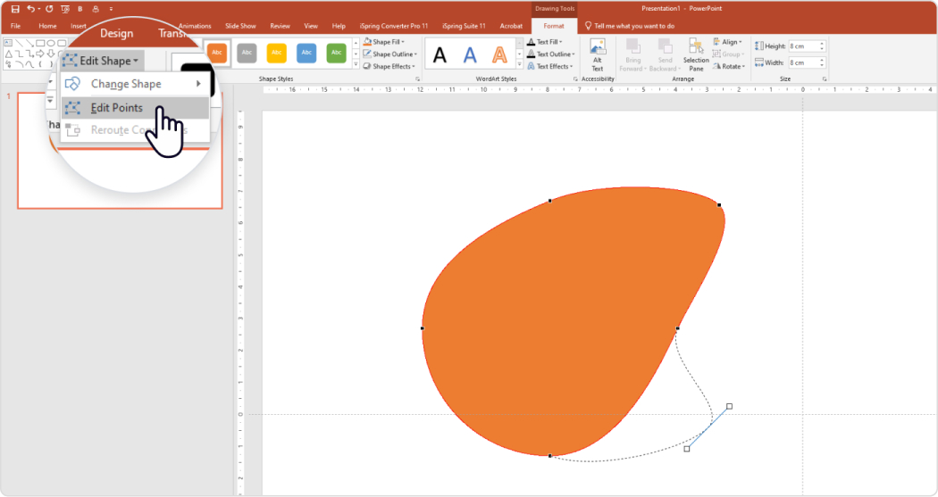 Faire un beau diaporama sur PowerPoint avec les formes PowerPoin