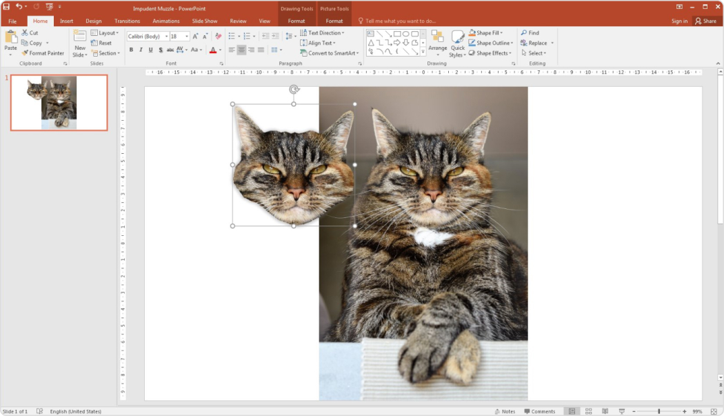 Faire un beau diaporama sur PowerPoint avec les formes personnalisées