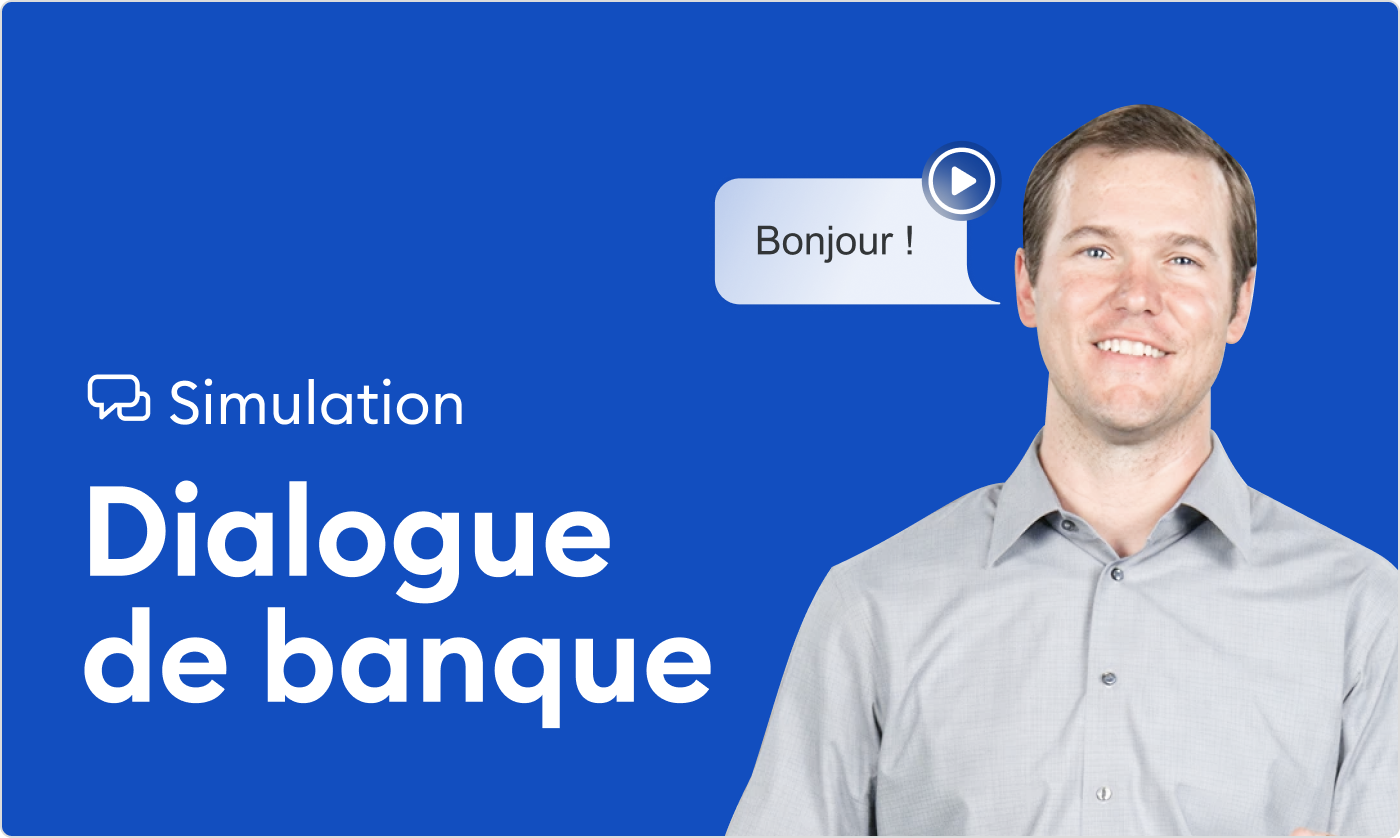 Exemple d'une simulation de dialogue e-learning